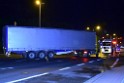 LKW Verfolgung A 3 Rich Oberhausen gestellt mit Nagelbrett Hoehe AS Koeln Dellbrueck P92